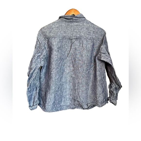 Style & Co 100% linen button down shirt - Picture 10 of 10